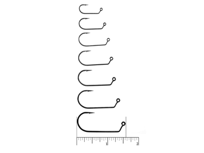 60° Jig Hook, Black Nickel