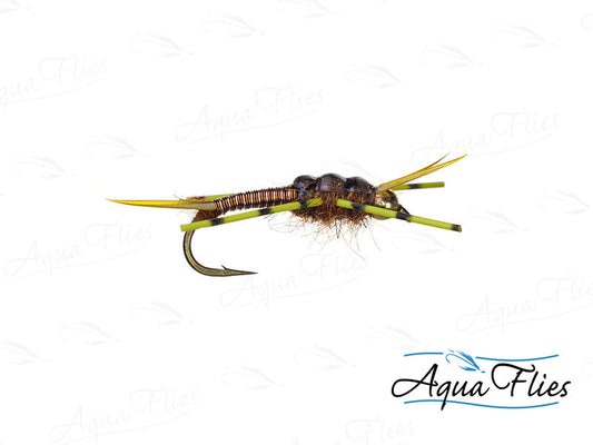 Photo of a size 10 Steelhead Fly