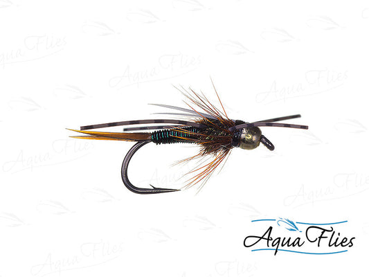 Photo of a size 10 Steelhead Fly