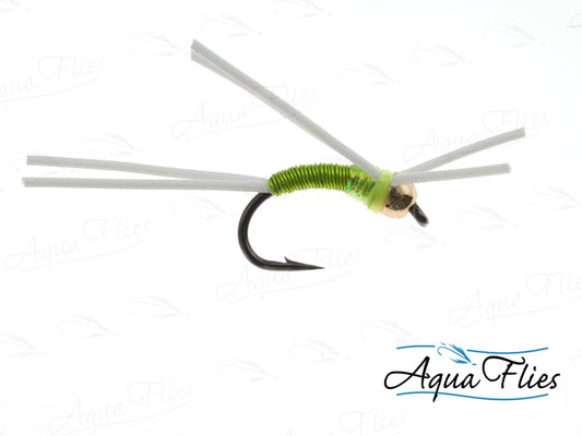 TDF BH Wire Bug-White Rubberlegs