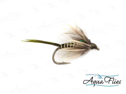 Photo of a size Gray/Olive Trout Fly