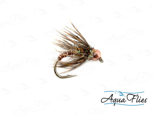 Photo of a size Amber Trout Fly