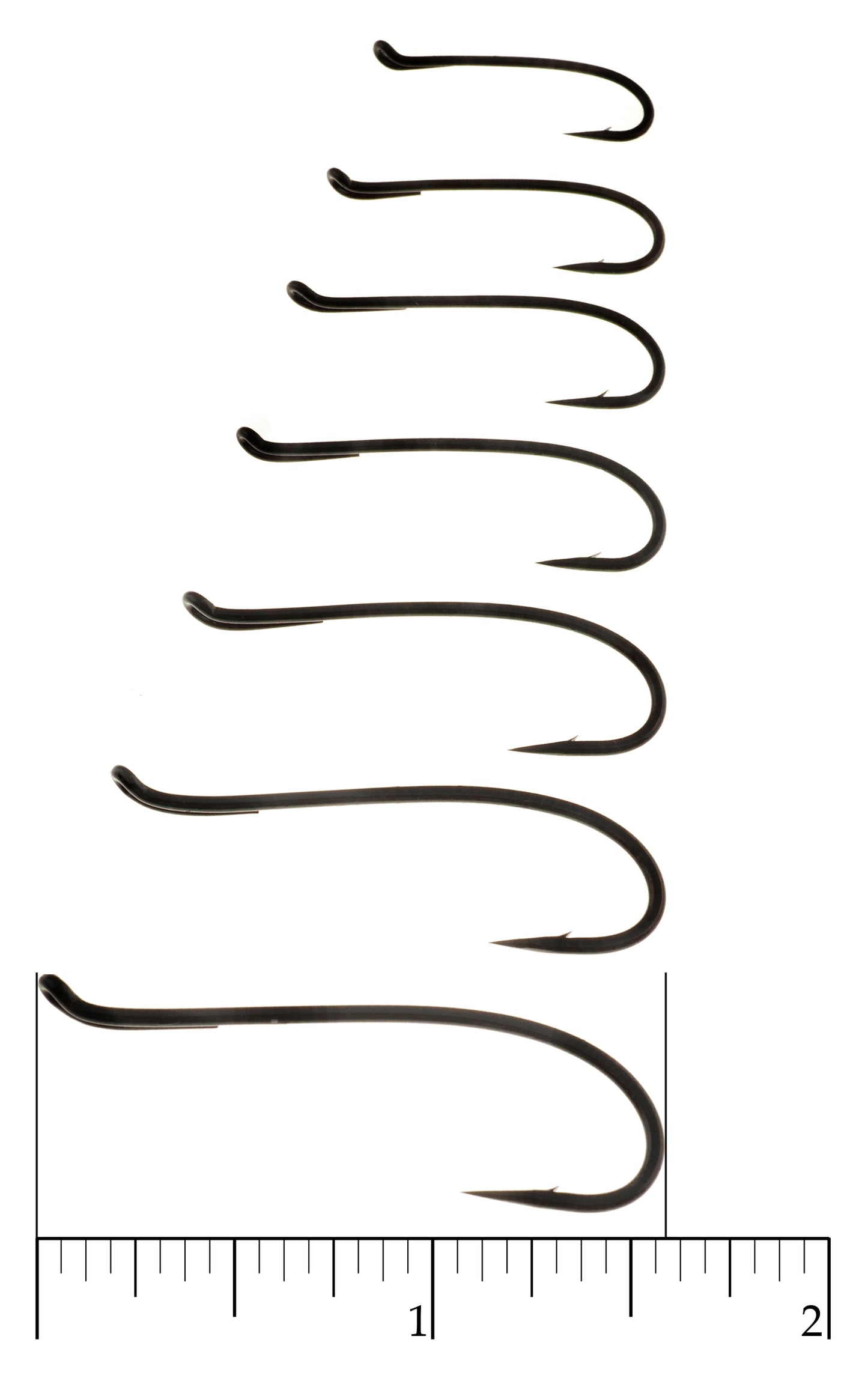Salmon/Steelhead Hook, Black Nickel