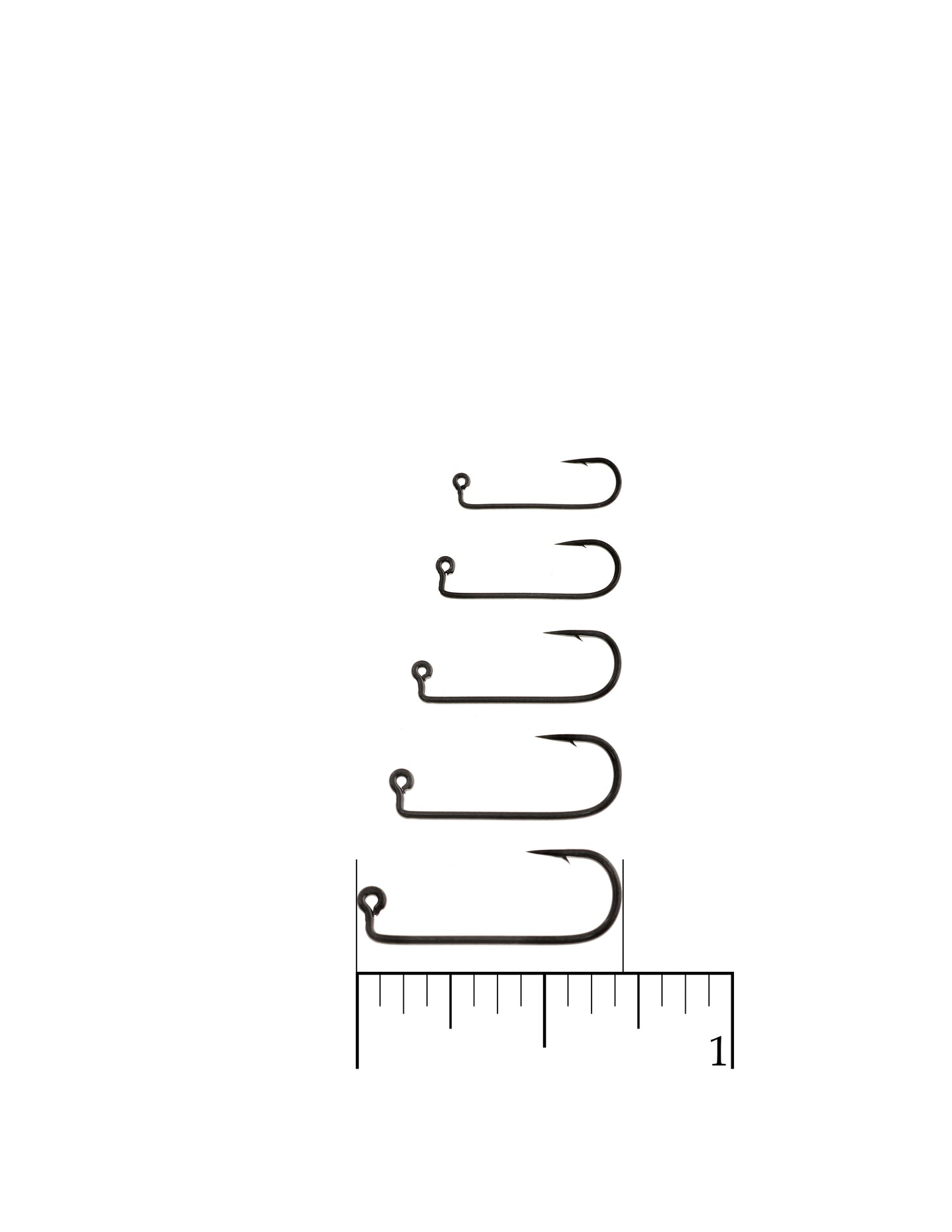 90° Jig Hook, Black Nickel