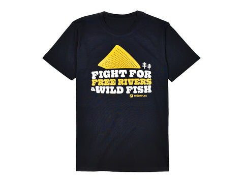 Free Rivers & Wild Fish Heavyweight T-Shirt