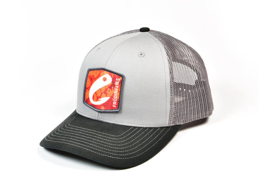 Logo Trucker Hat - Black/Grey