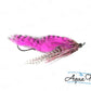 Photo of a Pink steelhead fly.