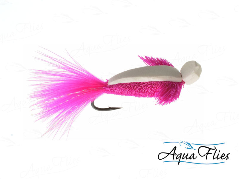 Photo of a Pink/White dry fly