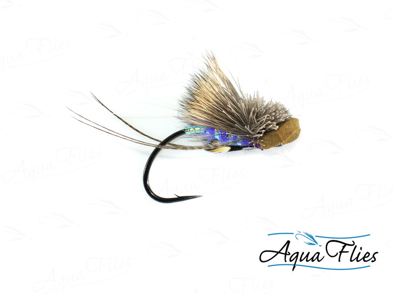 Photo of a Purple dry fly
