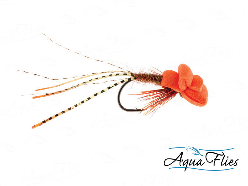 Photo of a Orange dry fly
