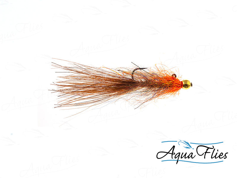 Photo of a size Hot Head Brown Trout Fly
