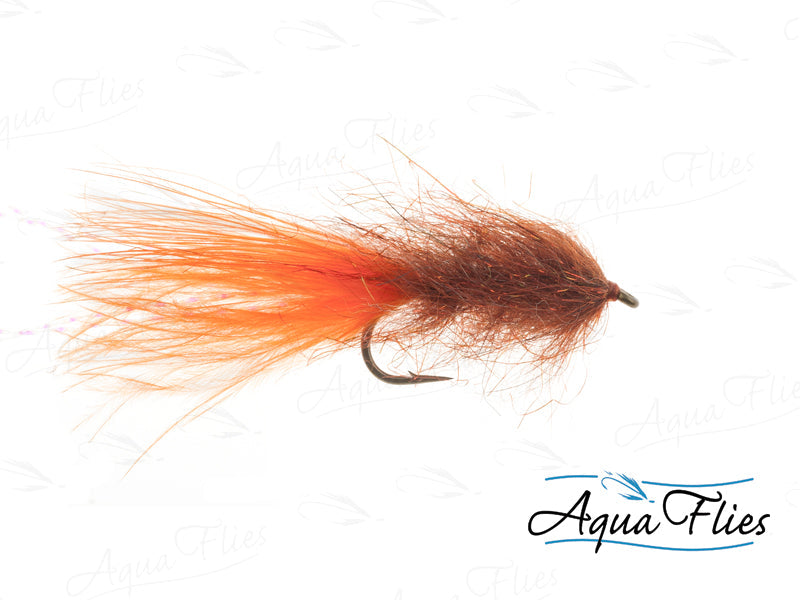 Photo of a size Burnt Orange Trout Fly