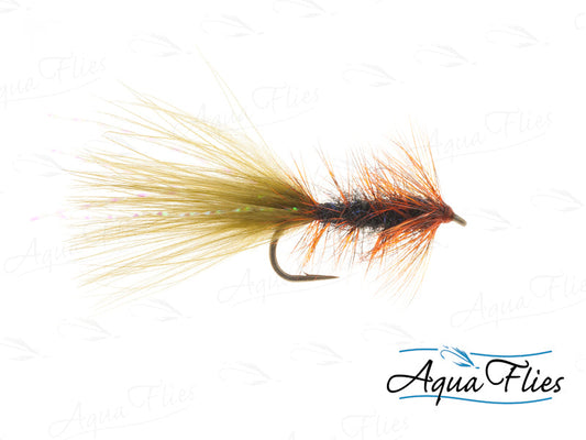 Photo of a size Black UV Trout Fly