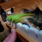 Photo of a Bright Yellow Fly Tying Materials